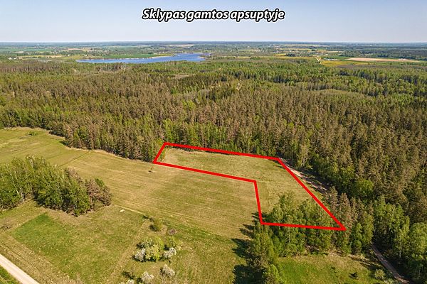 Parduodamas sklypas, Širvintų r. sav., Kryžiaukos I k.