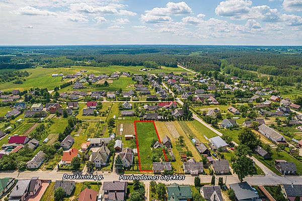 Parduodamas sklypas, Druskininkų sav., Leipalingio mstl., Druskininkų g.