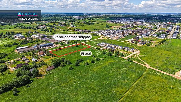 Parduodamas sklypas, Vilniaus m. sav., Vilniaus m., Kalnėnai, Keltų g.